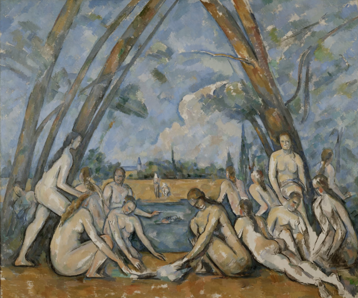 Paul Cezanne, Wielkie kąpiące się